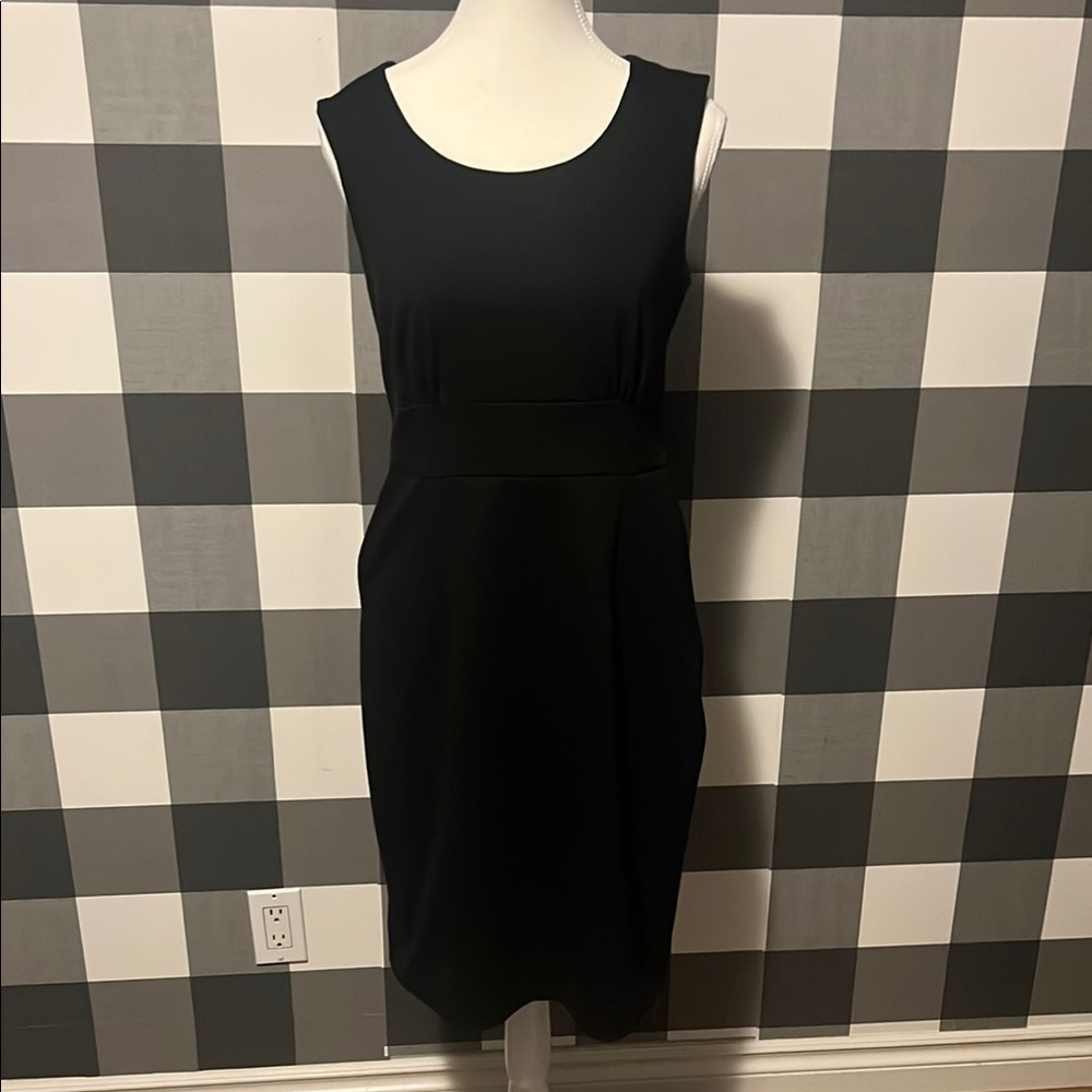 Elegant Black Sleeveless Dress
